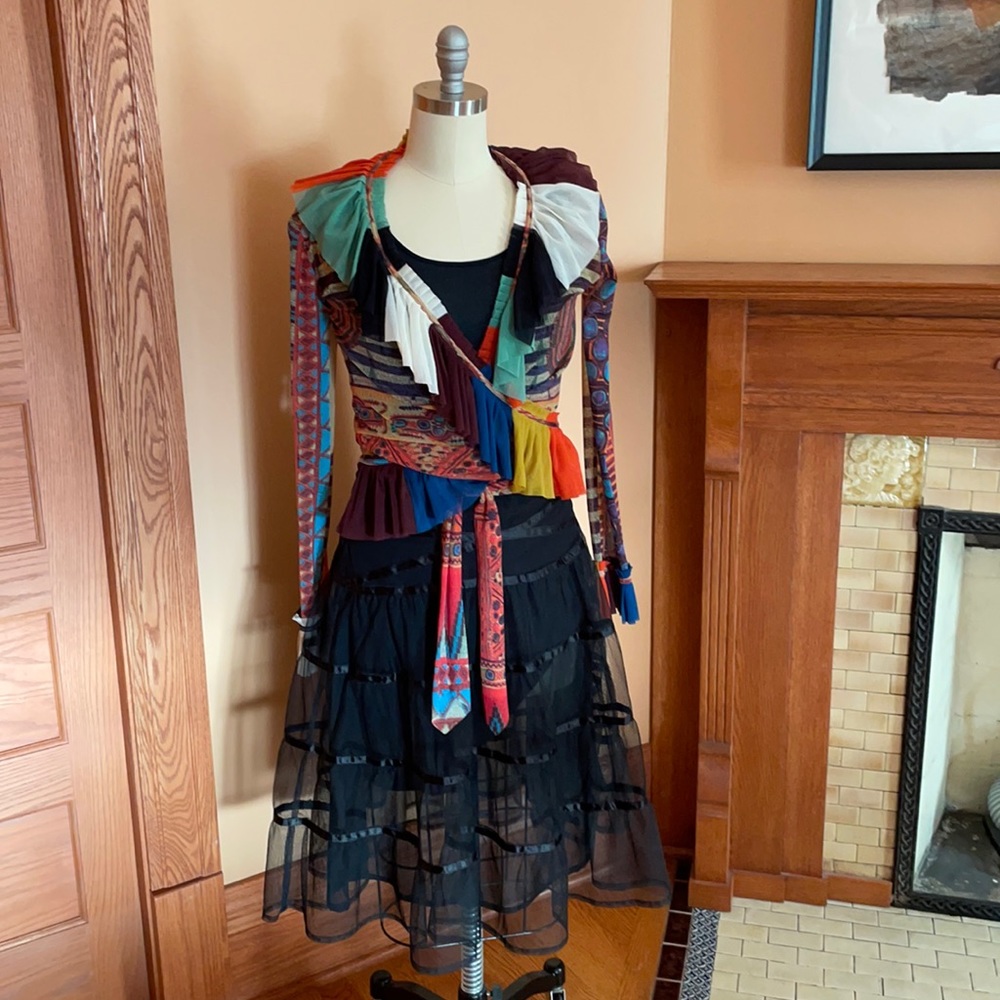 Vintage Jean Paul Gaultier wrap top